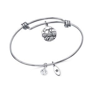 New Unwritten Daughter Charm Bangle Bracelet